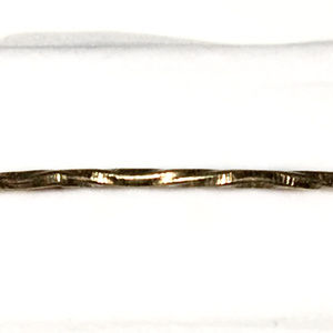 Gold Bangle Bracelets plain round twisted circle